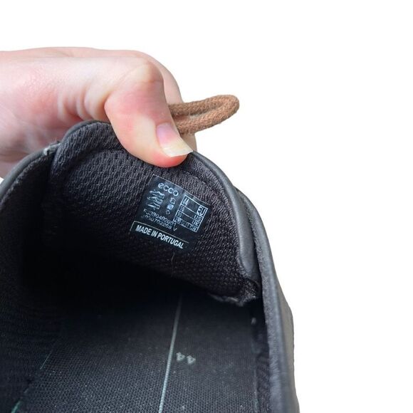 ECCO Men’s Black Lace Up Casual Shoe Size 44 (11) - Picture 5 of 7